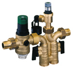 Safety group with interchangeable safety valve insert and pressure reducing valve, SG160SD