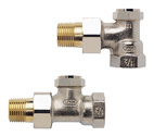 Verafix-E (V2420) radiator lockshield valve
