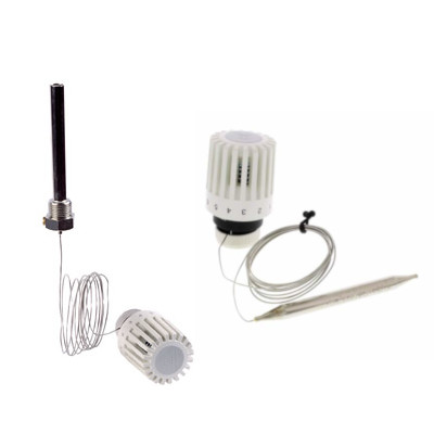T100 R / T100 RS Thermostats with remote sensor for hot water units