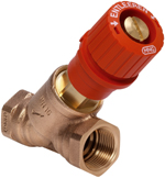 V5000 Kombi-3-plus RED Fixed Orifice Measuring Valve