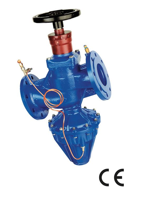 V7000 - Regulator ciśnienia różnicowego kołnierzowy
